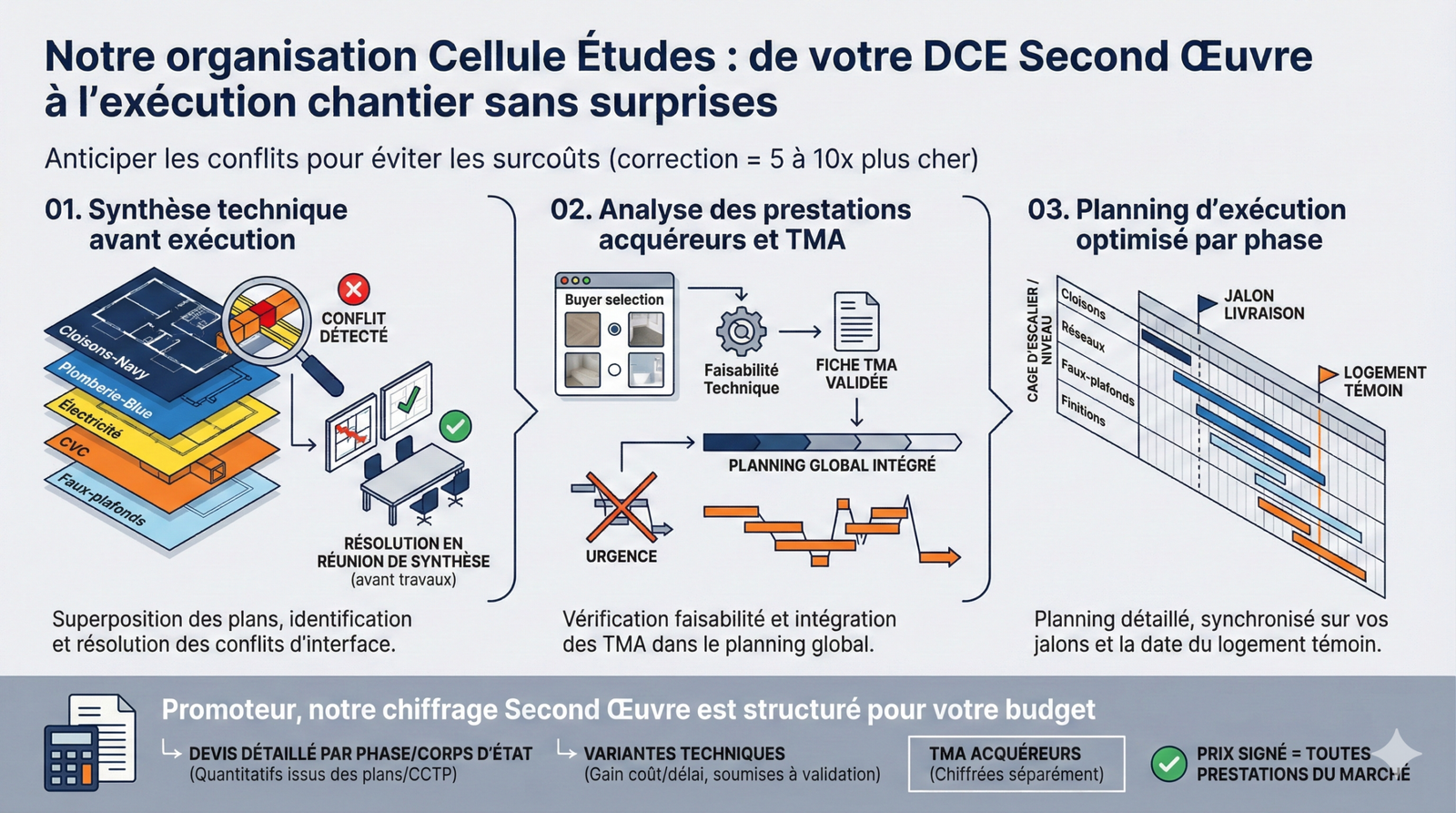 Bureau études analyse plans