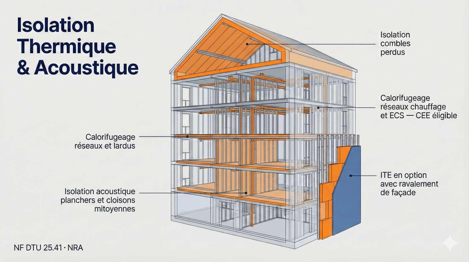 Isolation thermique et acoustique