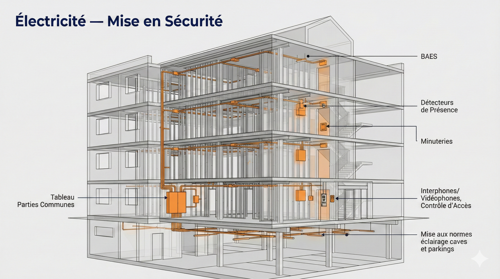 Électricité courants forts faibles
